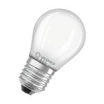 Ledvance LED Classic E27 Birne Fadenlampe Matt 1.2W 255lm - 827 Extra Warmweiß | Ersatz Für 25W