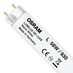 Osram Lumilux De Luxe T8 58W - 930 Warmweiß | 150cm