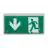 Ansell doppelseitiges Schild (Pfeil nach unten) für LED-Notbeleuchtung Sign Eagle 3-in-1