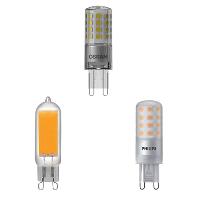 Drei G9 LEDs